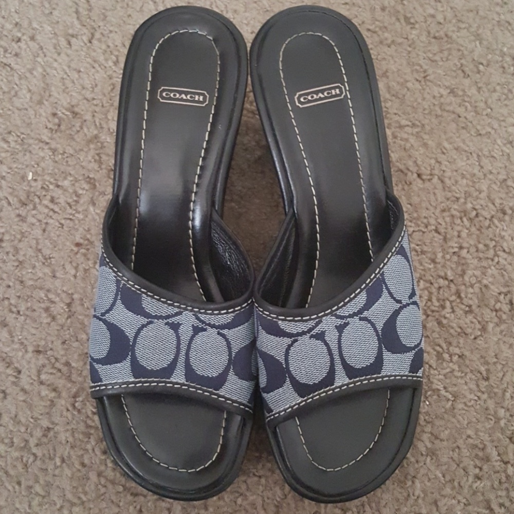 Coach sandals monogram